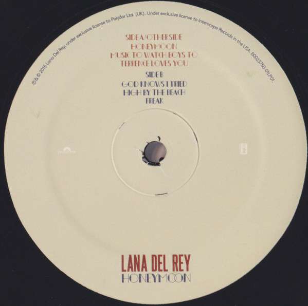 Lana Del Rey – Honeymoon (2 LP)